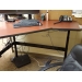 Linak Autumn Maple Power Height Adjust Sit Stand L Suite Desk